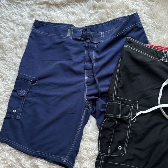 Beach Rays, Merona Men’s Swim Shorts Trunks Set Size 36 - Picture 3 of 8